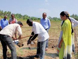 Diagnostic field visit at Mallsamudram