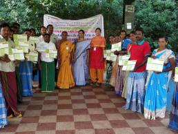 Soil health card distribution